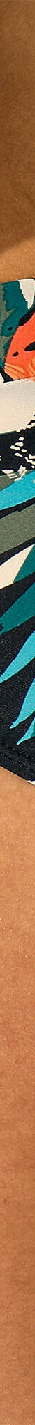 Maxi-zwemslip met hoge taille Baracoa, 'platte buik' effect (zwart / koraal) Maxi-zwemslip met hoge taille Baracoa, 'platte buik' effect (zwart / koraal)